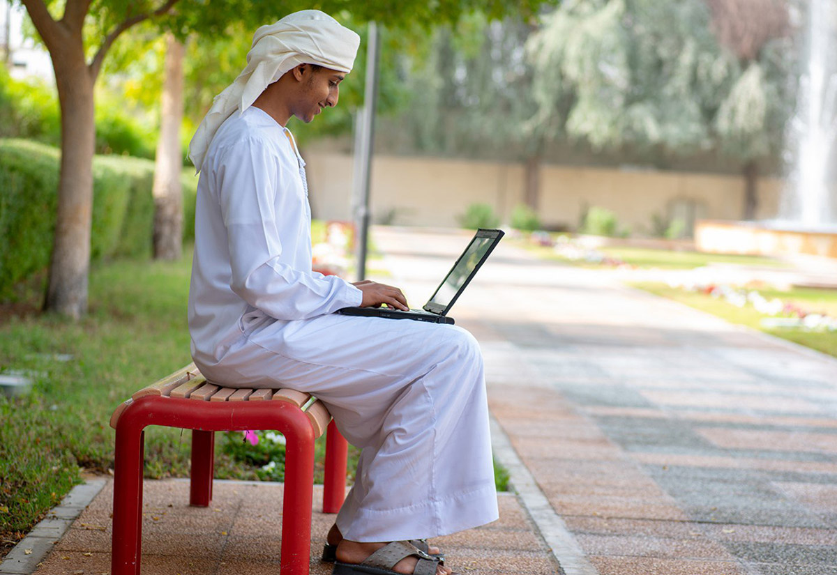 While many countries, UAE included, switched to online education. developing countries were largely left behind.