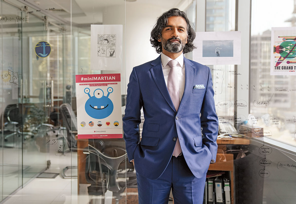 Aaditya Tangri, the CEO of Kalebr Americas