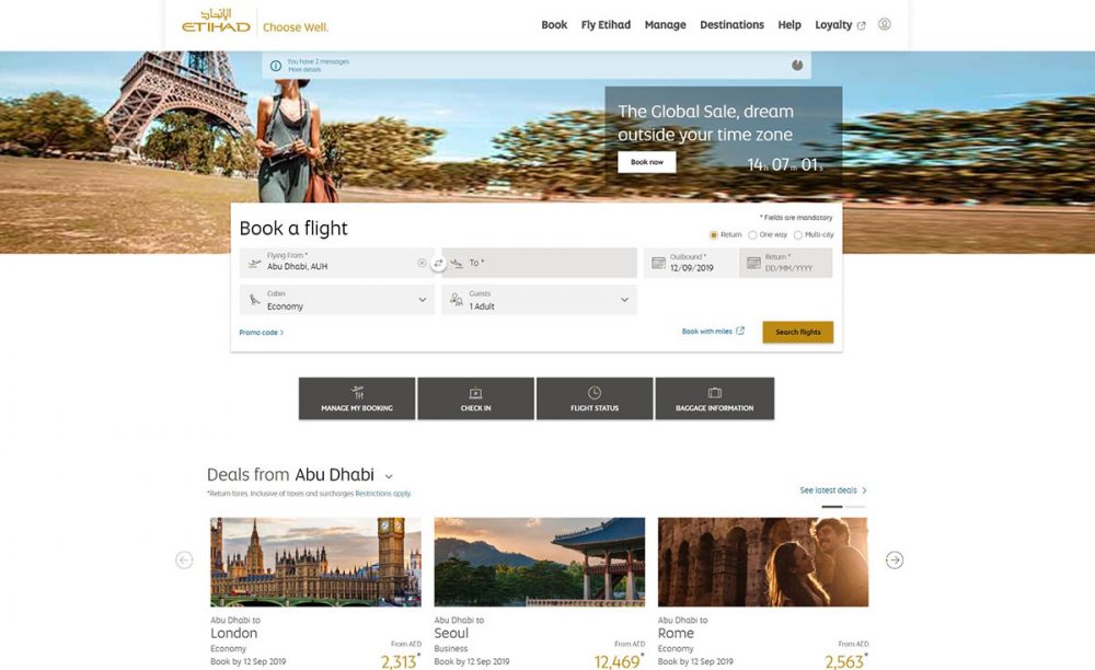 Etihad Airways product image