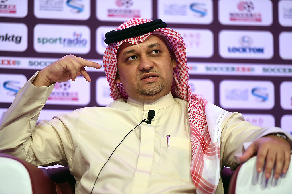 Saudi Football Federation chief Adel Ezzat. (Photo by Tom Dulat/Getty Images)