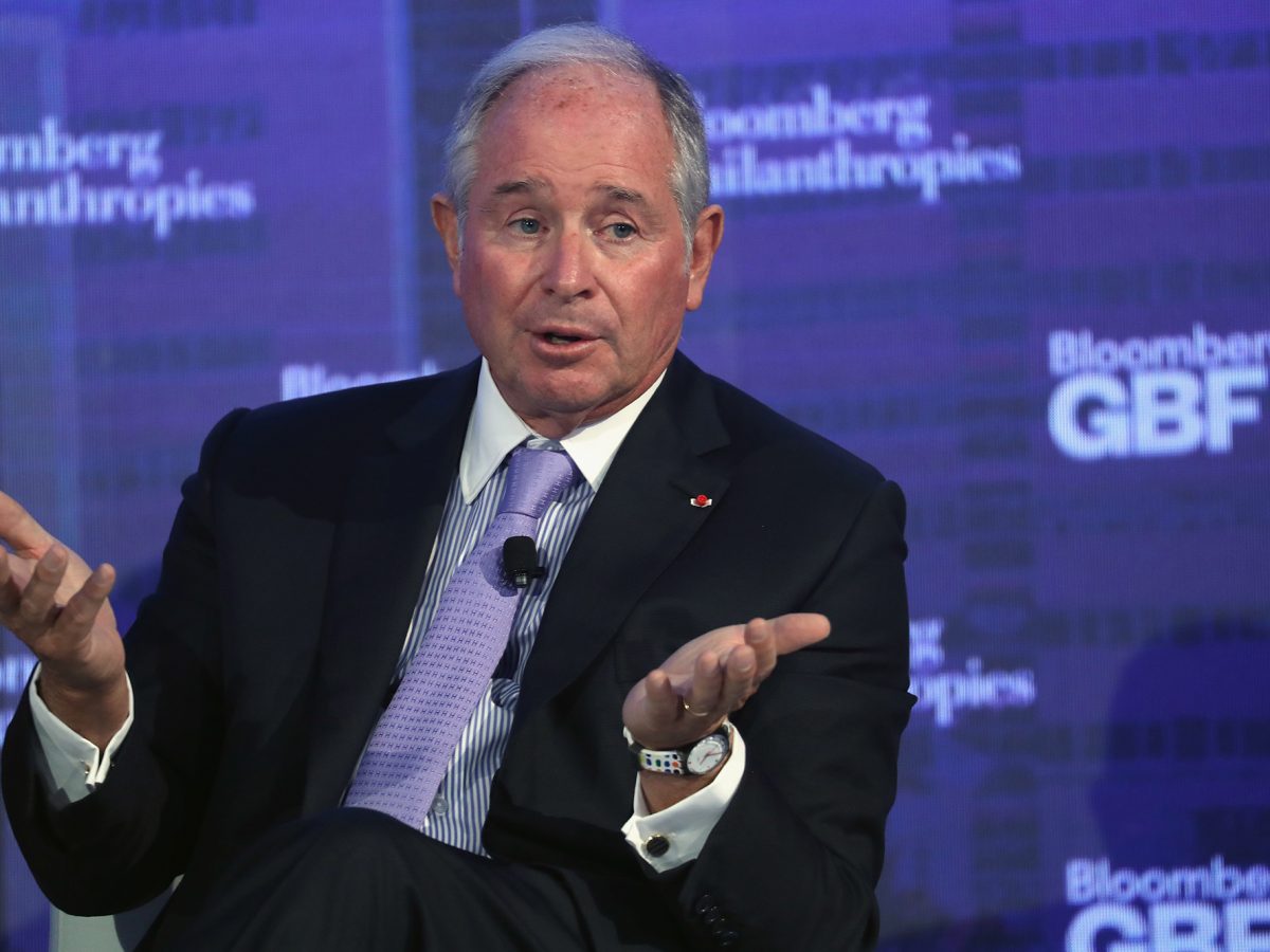 Blackstone CEO Stephen Schwarzman.
(Getty Images)