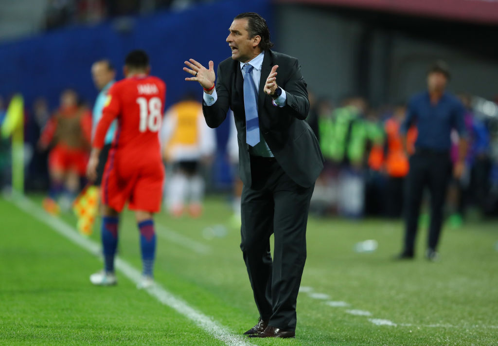 Saudi coach Juan Antonio Pizzi.