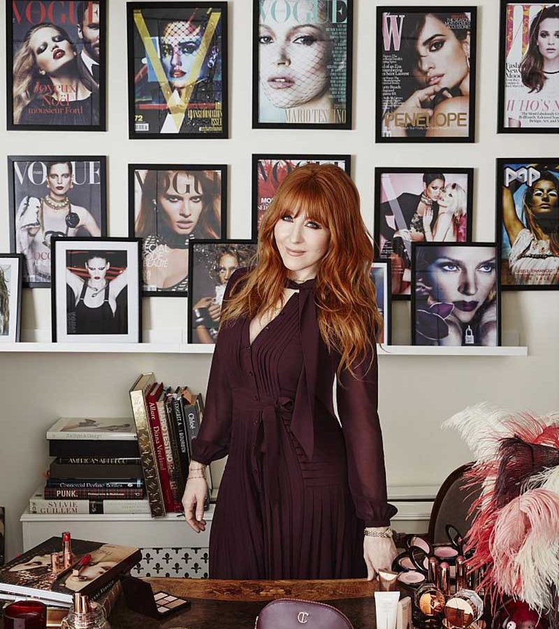 Celebrity makeup artist Charlotte Tilbury