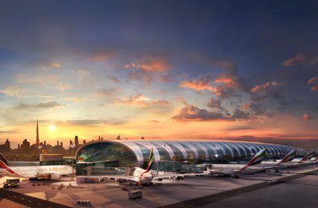 Concourse A at Dubai International Airport.