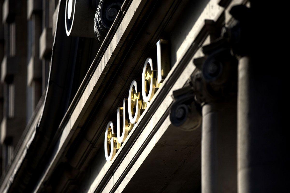 A branch of luxury goods retailer Gucci