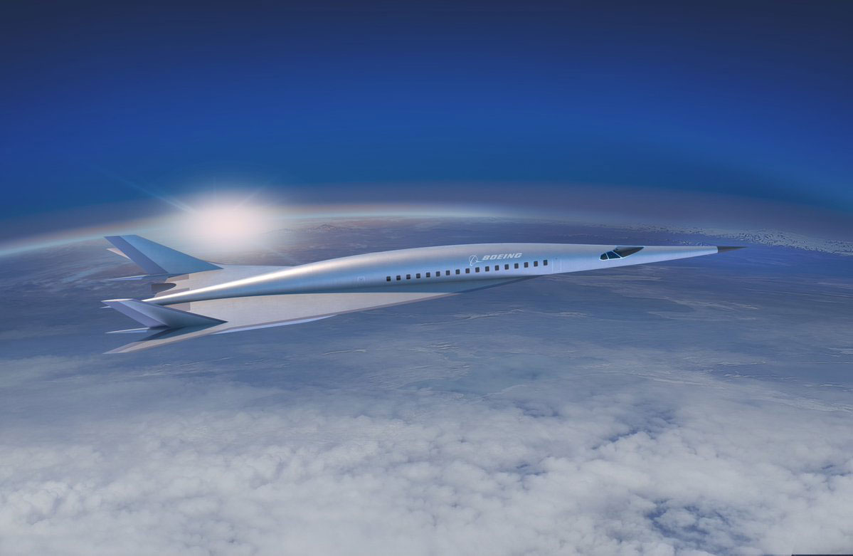 Boeing could reveal more details for its "hypersonic" jet concept that could be capable of reaching Mach 5 speed or higher, potentially flying between New York and London in one hour.