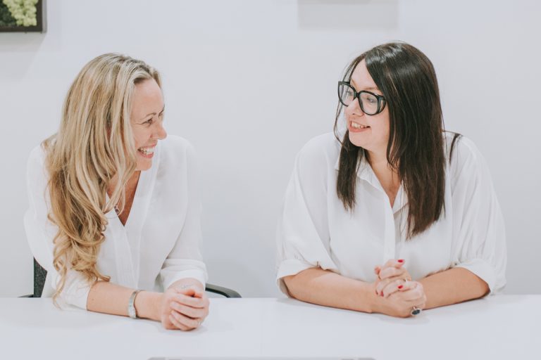 Kellie Whitehead (right), Founding Partner and Jennifer Blandos, Managing Partner of Female Fusion Network