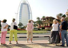 TOURISM FIGURES: Although Middle East tourist numbers were down in 2009, a second half of the year recovery was seen by the WTO. (Getty Images)