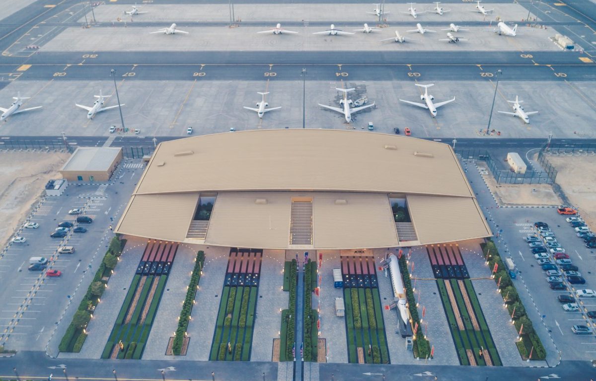 The number of private jets arriving at Mohammed bin Rashid Aerospace Hub at Dubai South grew 21 percent in 2020 compared to the previous year.