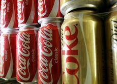 COKE CAN: The soft drink manufacturer and its rival Pepsi have raised their prices by 50 percent in Bahrain. (Getty Images)