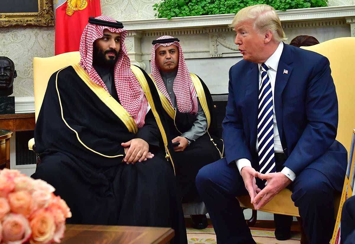 President Donald Trump will have breakfast with Saudi Arabia’s Crown Prince Mohammad Bin Salman before a high-stakes meeting with Chinese President Xi Jinping on Saturday.