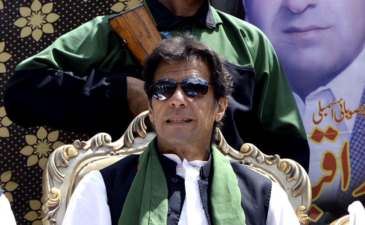 Cricket legend Imran Khan. (AAMIR QURESHI/AFP/Getty Images)