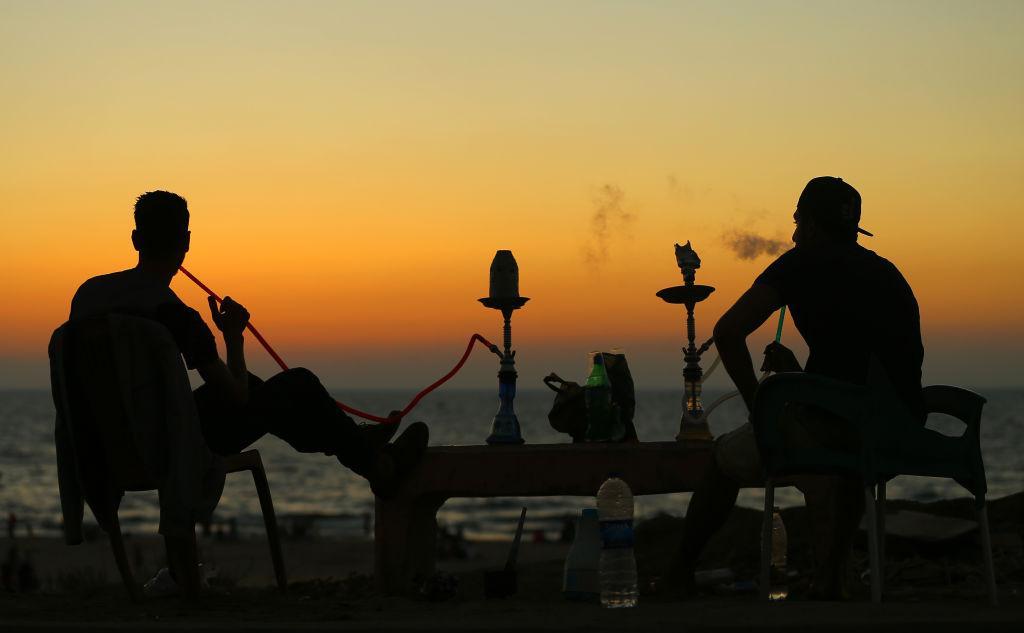 While it is banned at iftar, many restaurants and Ramadan tents serve shisha at suhoor until about 3am, during which guests spend longer than usual smoking.

MOHAMMED ABEDAFPGetty Images