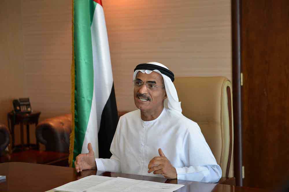 UAE Infrastructure and Development Minister Abdullah Al Nuaimi