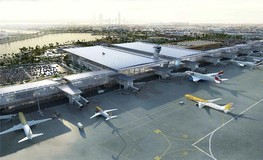 The new terminal at Bahrain International Airport is scheduled to open in Q3, 2019.