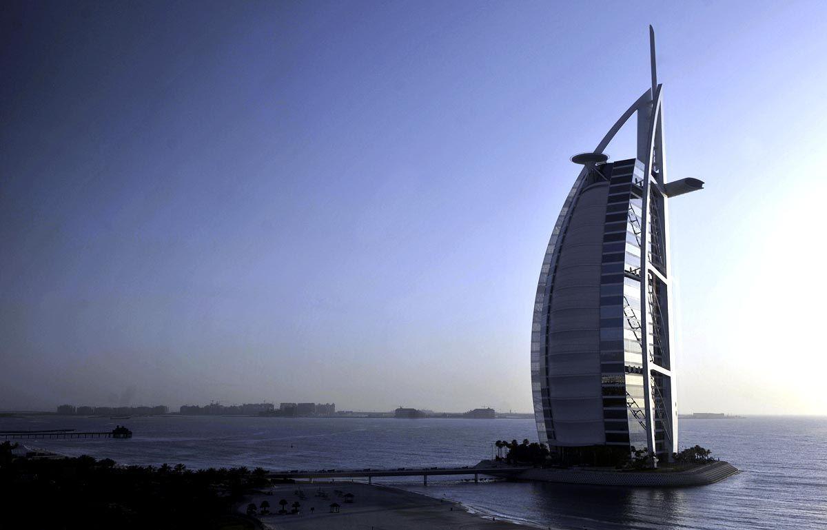 Burj al-Arab, Dubai, one of the Middle Easts most famous hotels