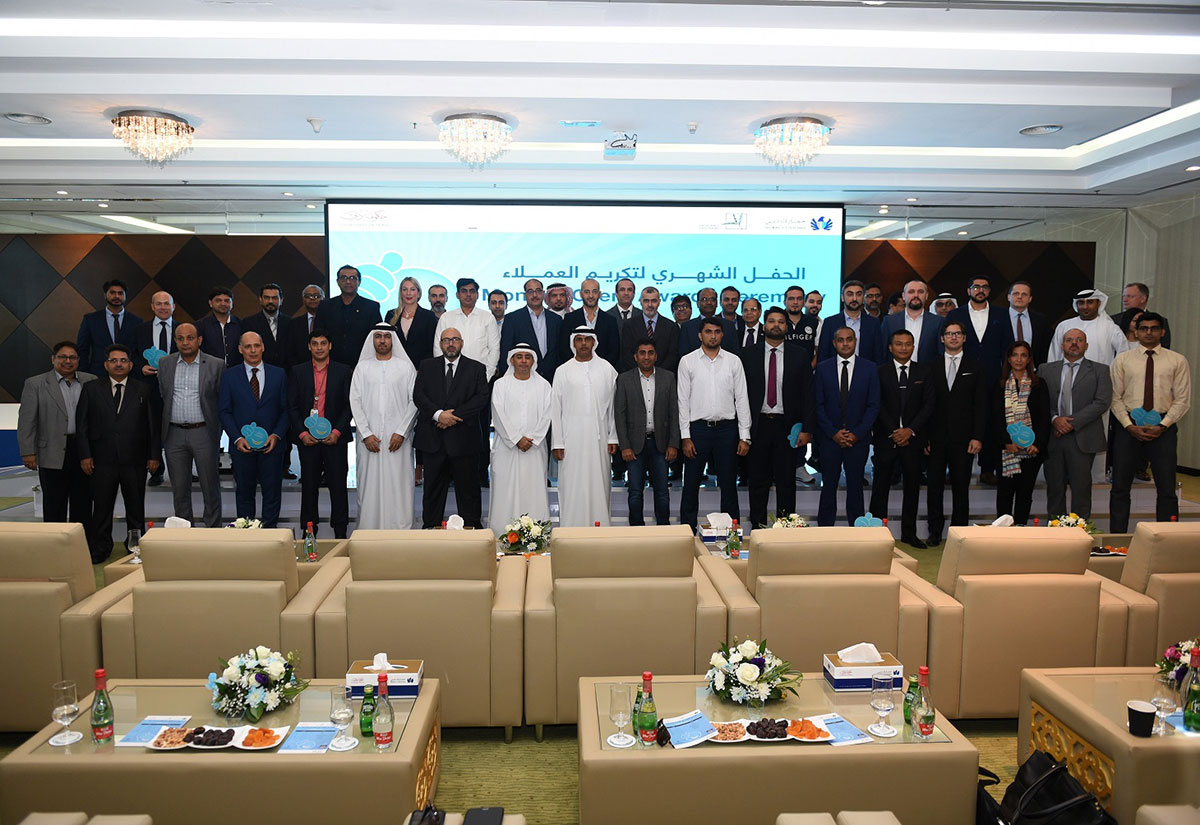 Director General of Dubai Customs, Ahmed Mahboob Musabih, attended  the event alongside a host of senior officers and heads of departments from Dubai Customs.