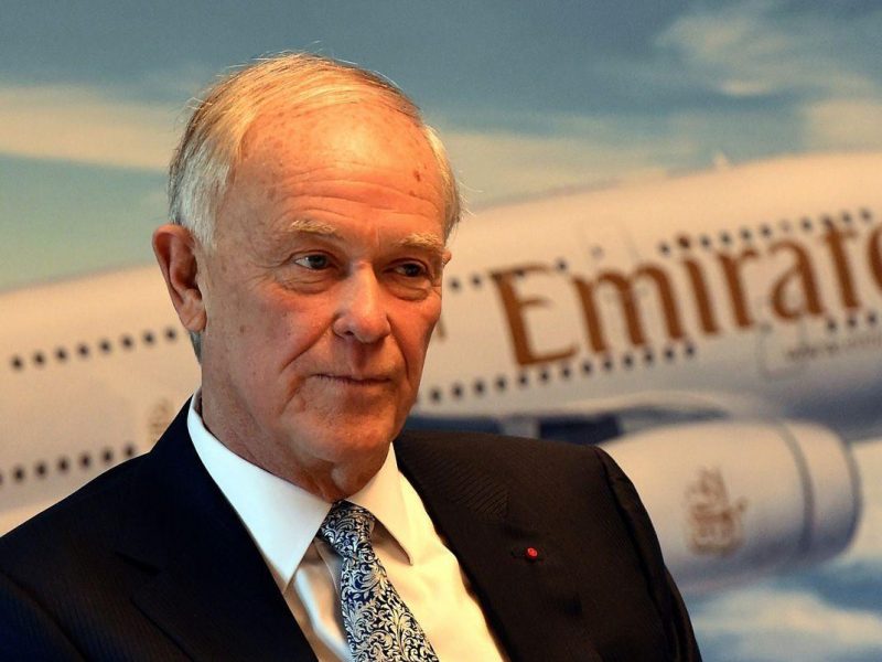 Emirates’ president Tim Clark