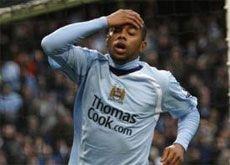 MANCHESTER CITY: Brazilian star Robinho intends staying on at club for a long time. (Getty Images)