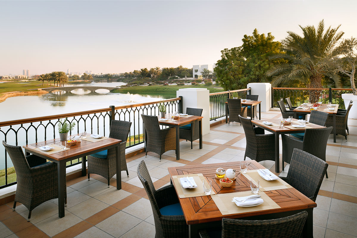 An 18-hole course and elegant setting makes the Address Montgomerie a sophisticated choice for some down time.