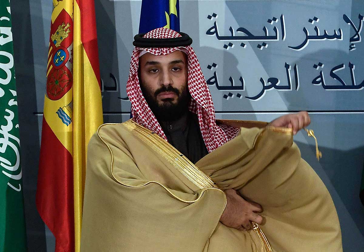 Saudi crown prince Mohammed bin Salman was recently in Spain as part of a global diplomatic tour.