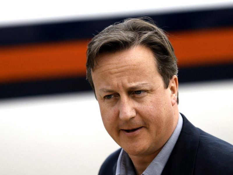 British Prime Minister David Cameron. (Getty Images)