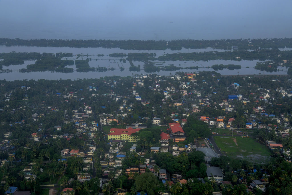 Aerial view of Cochin city in Kerala,India. (Getty Images)