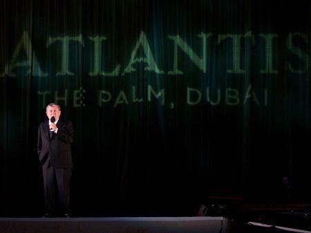 Sol Kerzner at the party to celebrate the official opening of the Atlantis Dubai. (Getty Images)