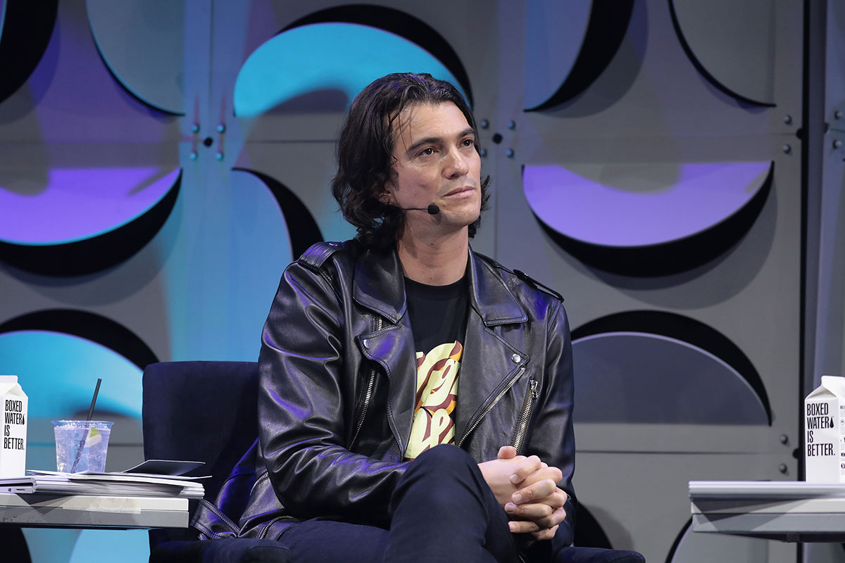 Co-founder and CEO of WeWork, Adam Neumann