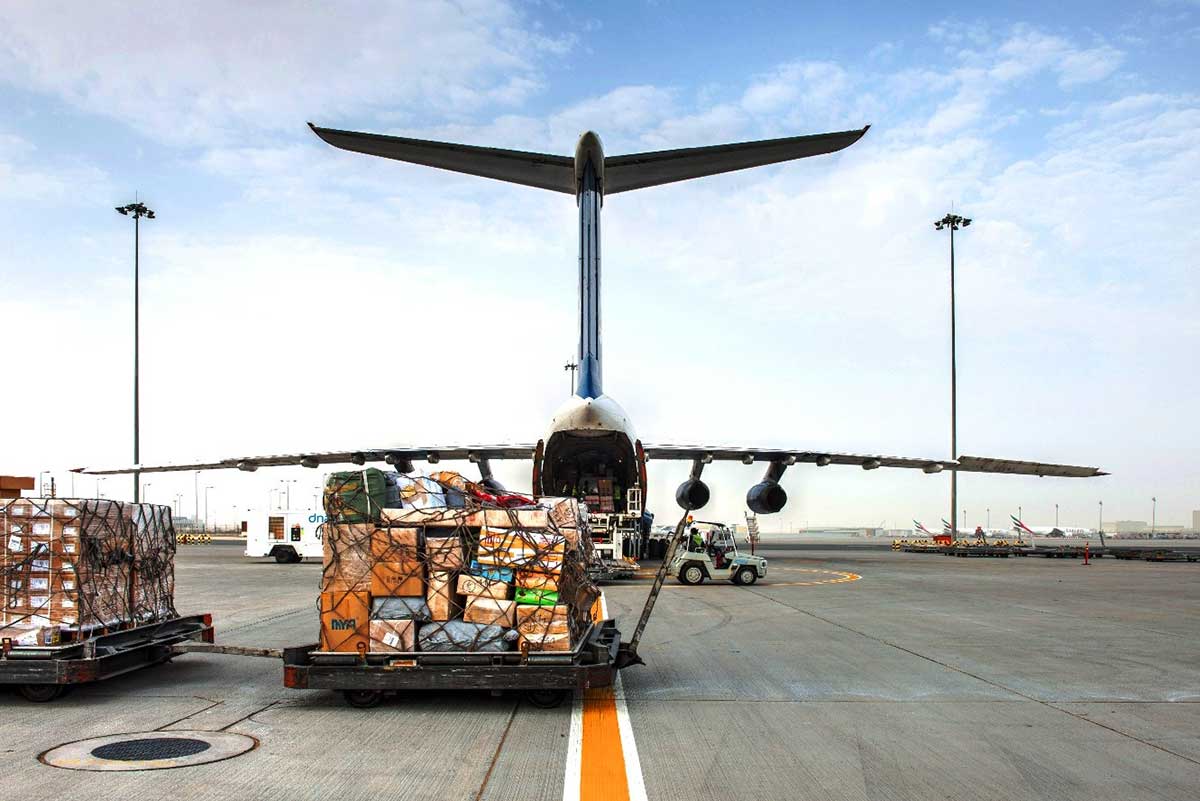 Flying high Al Maktoum International serves as a hub for air cargo traffic