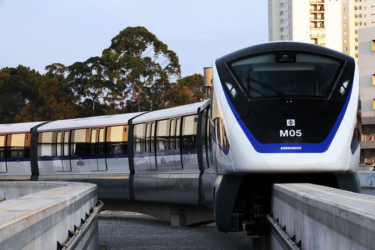 The Innovia Monorail 300 trains are already in use in Sao Paulo, Brazil, and set to be deployed in similar projects in Bangkok, Thailand and Wuhu, China.