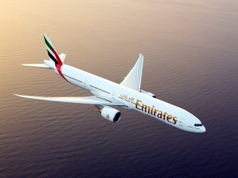 The new Melbourne direct service will be operated by an Emirates B777-300ER aircraft