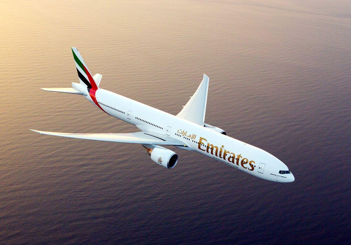 The new Melbourne direct service will be operated by an Emirates B777-300ER aircraft