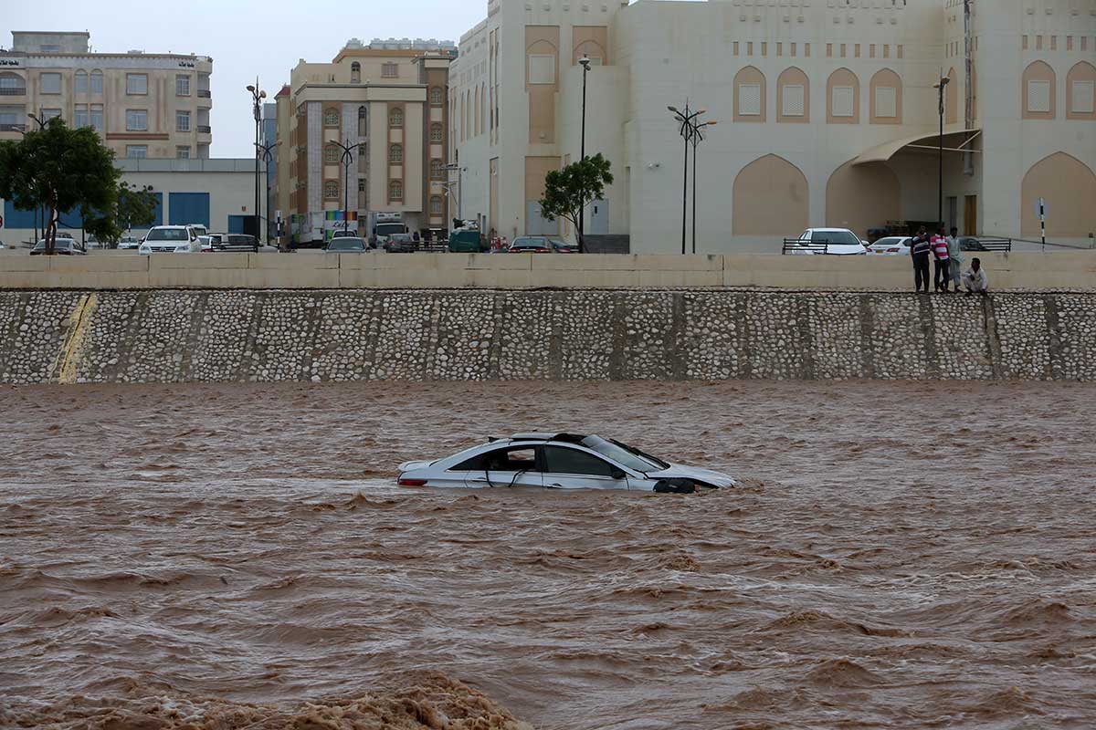 Oman's National Emergency Management Center said that it has rescued 285 people so far. It said in a tweet that operations will be ongoing until life returns to normal