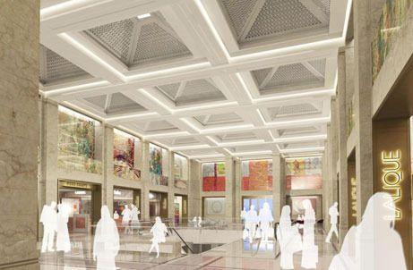 An artists impression of the Opera Galleria in Muscat