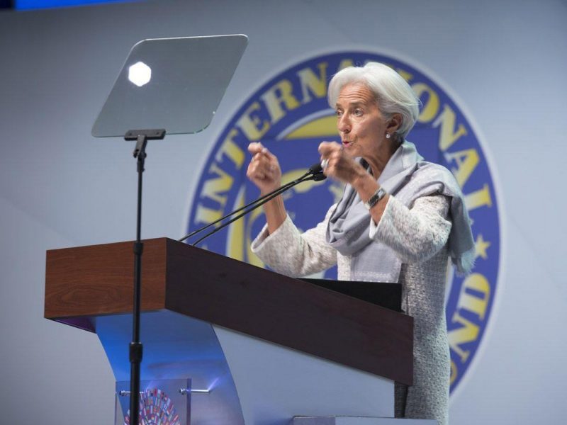 IMF Managing Director Christine Lagarde. (Photo by Stephen Jaffe/IMF via Getty Images)