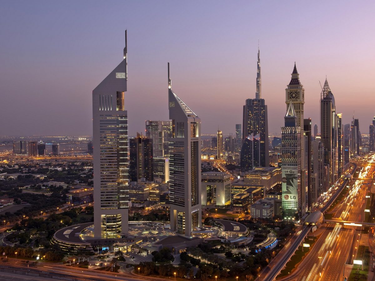 Employment figures in Dubai showed an uptick for the first time in about a year