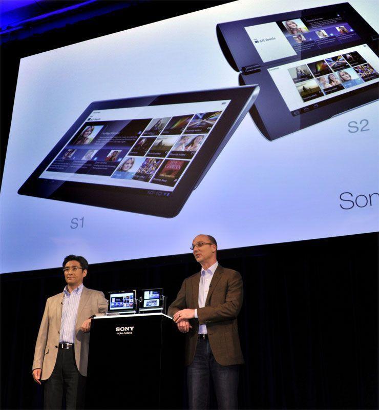 TABLET LAUNCH: Sony has launched its first tablet computers powered by Googles Android 3.0 system (Getty Images)