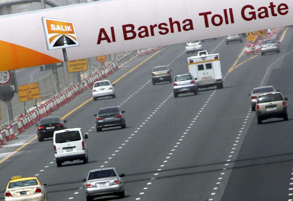 Toll gates similar to those already operating in Dubai will be launched in Abu Dhabi in October.