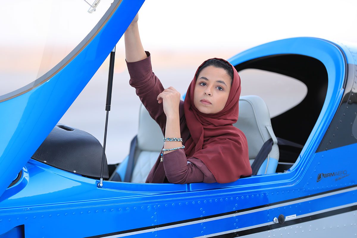 “Staying in our comfort zone limits our potential. Flying was a personal accomplishment of mine, especially as a woman,” said Al Dakheel.