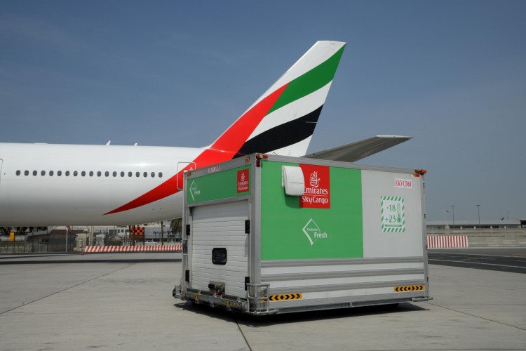 Emirates SkyCargo transported over 400,000 tonnes of perishables across the world in 2018 out of which more than 70,000 tonnes was seafood.