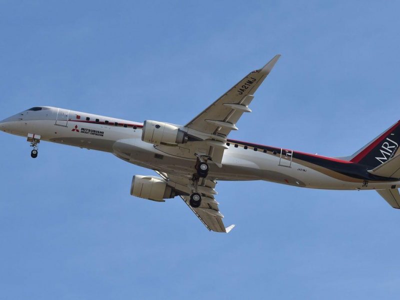 Mitsubishi Regional Jet. (Kazuhiro Nogi/AFP/Getty Images)