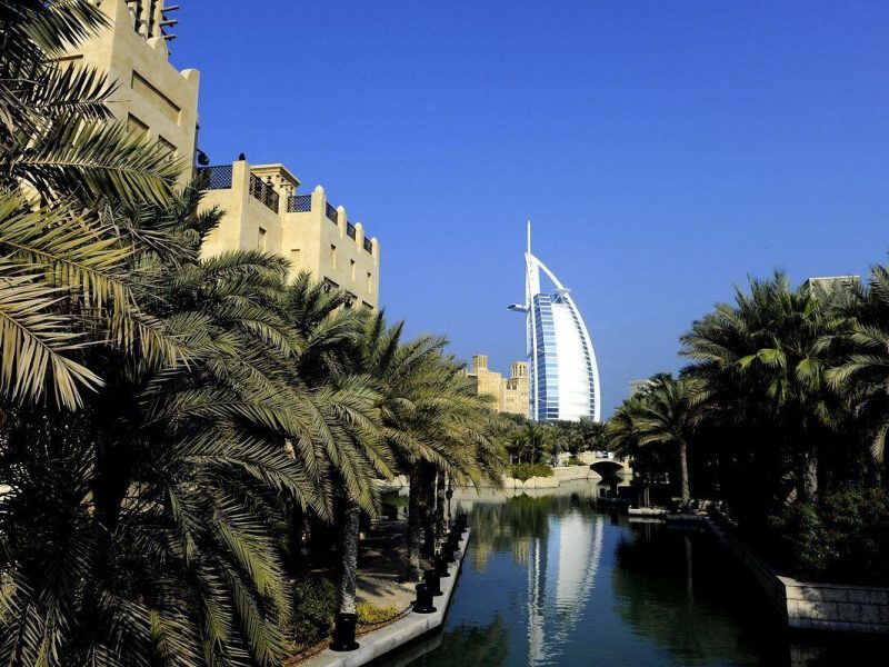 A quarter of all guests at the flag-shaped Burj al-Arab hotel come from China.