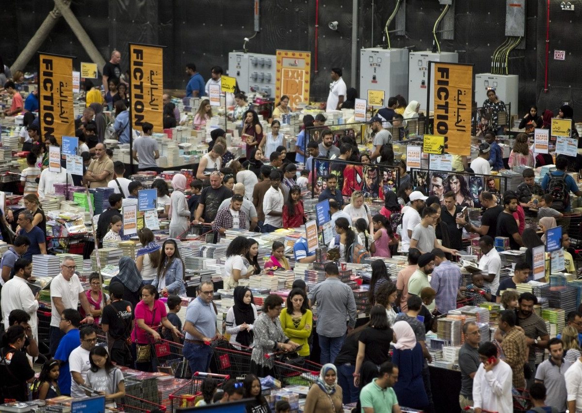 Open 24 hours a day for 11 days, Dubai Studio City will once again be home to three million, new English-language books at discounts ranging from 50-80 percent off recommended retail prices.