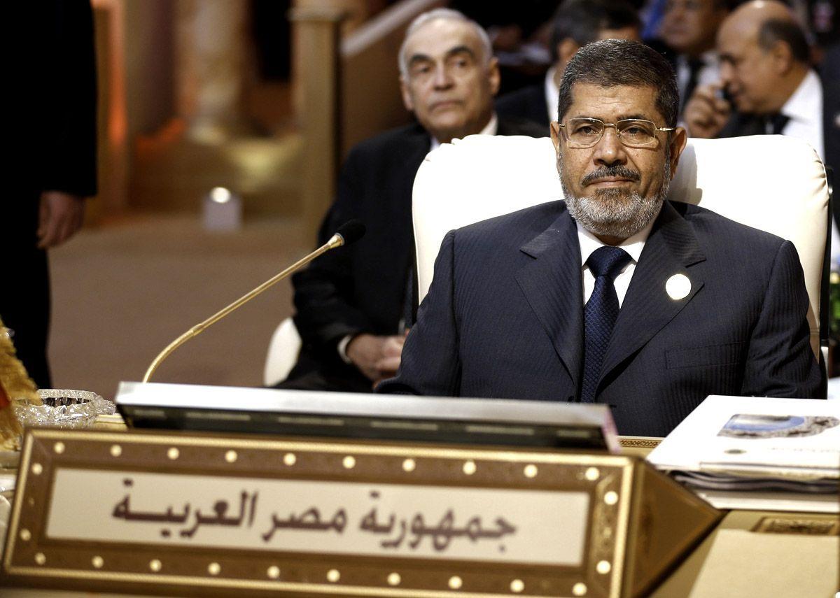 Former Egyptian President Mohamed Morsi. (KARIM SAHIB/AFP/Getty Images)