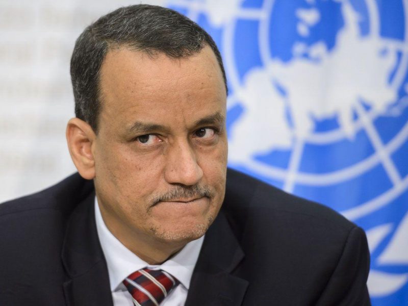 UN special envoy for Yemen Ismail Ould Cheikh Ahmed. (Fabrice Coffrini/AFP/Getty Images)