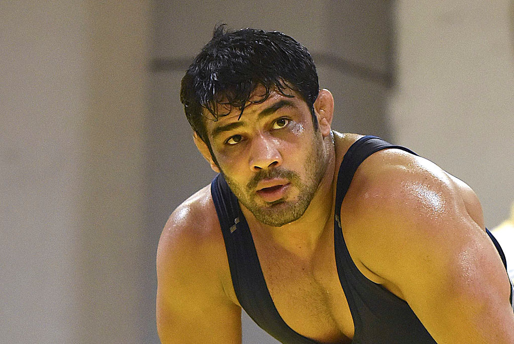 Sushil Kumar won a bronze and a silver at the 2008 and 2012 Olympics, respectively (Photo by Raj K Raj/Hindustan Times via Getty Images)