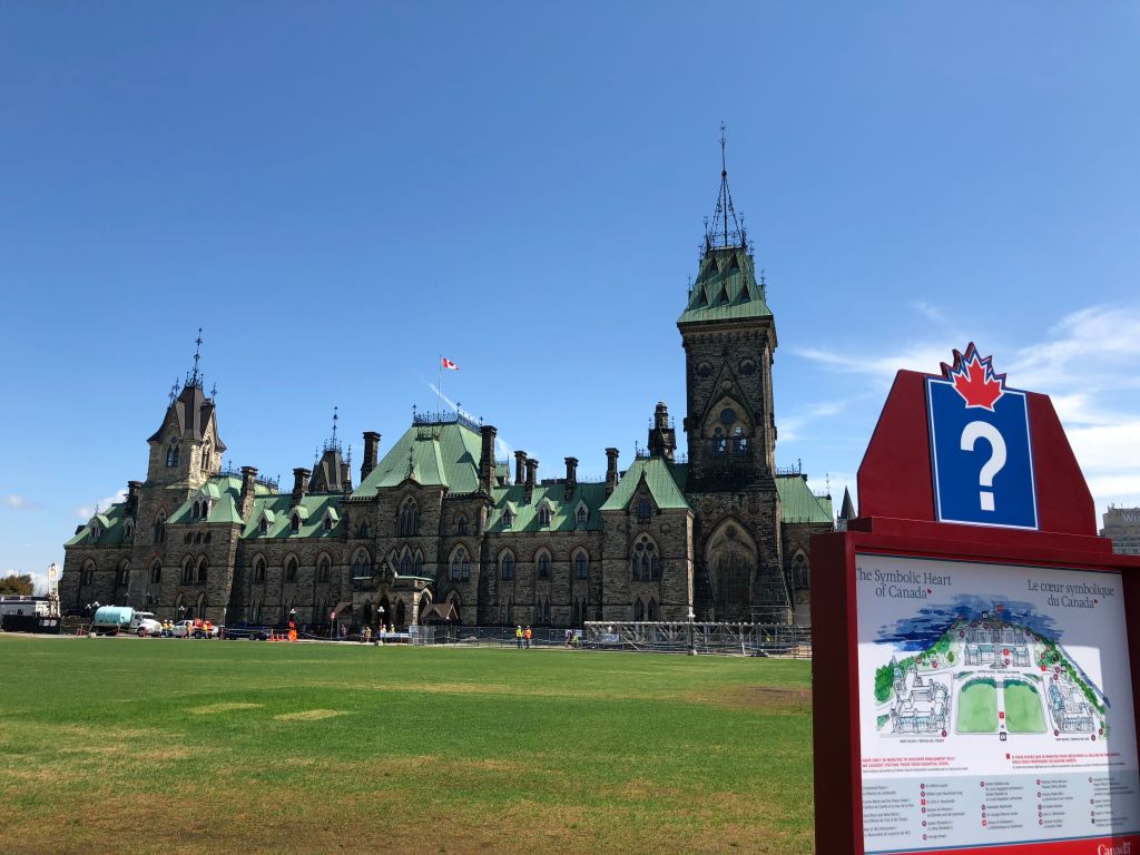 Canada's global affairs department “continues to seek clarity from the Government of Saudi Arabia on various issues.” Parliament Hill is pictured in Ottawa Canada. 
Photo: DANIEL SLIM/AFP/Getty Images.