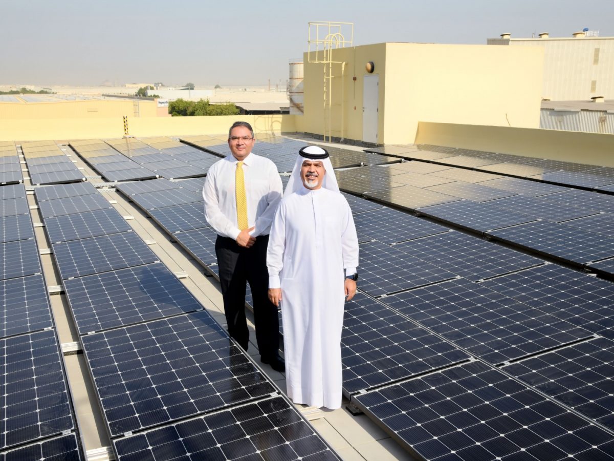 Muhammed Tariq, AVP Engineering, Emirates Flight Catering, and Saeed Mohammed, CEO of Emirates Flight Catering.