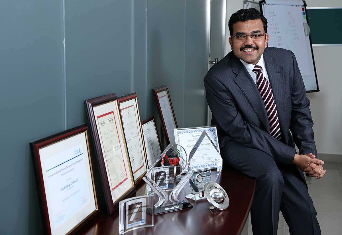 Promoth Manghat, the CEO of UAE Exchange Group.